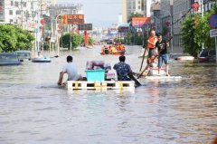汕头暴雨致经济损失23.5亿元 积水最深处仍有1.5米