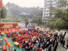 涪陵兴华幼儿园举办“秀才艺 逛庙会 迎新年